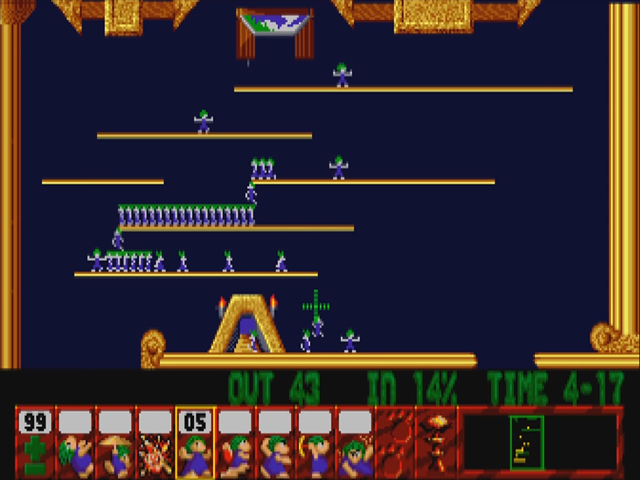 Lemmings screenshot 8 for CD-i